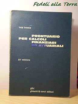 Prontuario per calcoli
