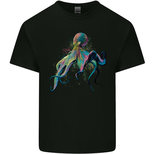 Shirt colorata con polpo per - con,