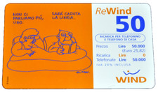 2 Schede WIND RICARICA da