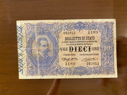 Biglietto stato lire - biglietto,
