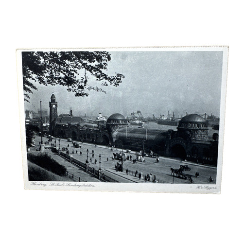 Cartolina amburgo pauli - amburgo, st.