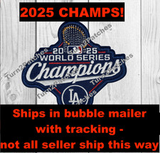 Patch Ufficiale 2025 Dodgers Champions World Series LA Fernando Championship Cham