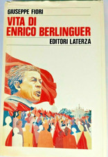 VITA DI ENRICO BERLINGUER di Giuseppe Fiori 1989 Laterza libro biografia PCI
