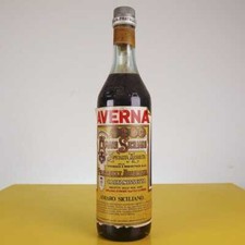 bottiglia amaro averna vintage