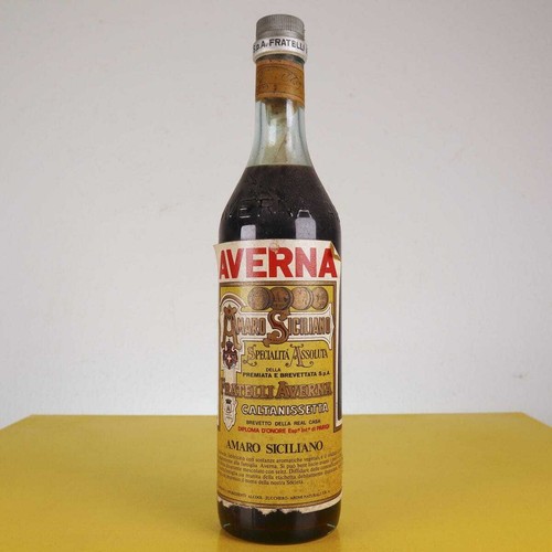 Bottiglia amaro averna vintage - averna,