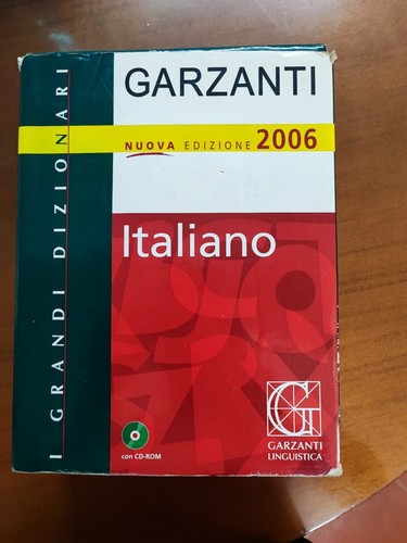 Vocabolario garzanti italiano - vocabolario,