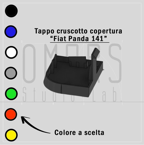Tappo cruscotto fiat - 1x,