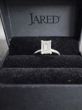 1.61ct Emerald Cut Lab Diamond