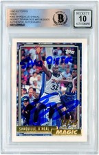 Carta Shaquille O'Neal Magic