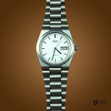 Seiko Majesta 9063-6040 Titanium-Stainless Steel NOS JDM Very Rare 1984 Pristine