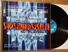SUD SOUND SYSTEM NO PLAYBACK, COMU NA PETRA Remixes Vinile 12 1St. 97 COME NUOVO