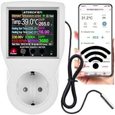 REGOLATORE DI TEMPERATURA LED DIGITALE Termostato control Temperatura TIMER WiFi App 230V ⭐