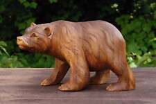 Statua orso 11" in legno