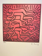 KEITH HARING COA poster stampa