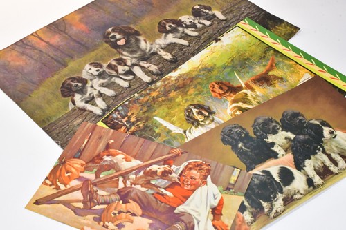 1952 calendar hunting dogs - 1952,