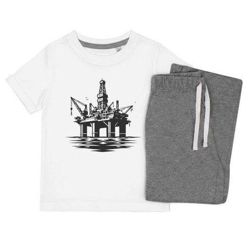 Offshore oil rig - oil, rig'