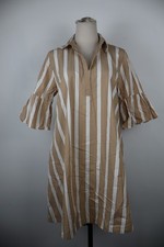 EMME MARELLA VESTITO CAFTANO ABITO DONNA TG 44 WOMAN CASUAL VINTAGE DRESS LOGO