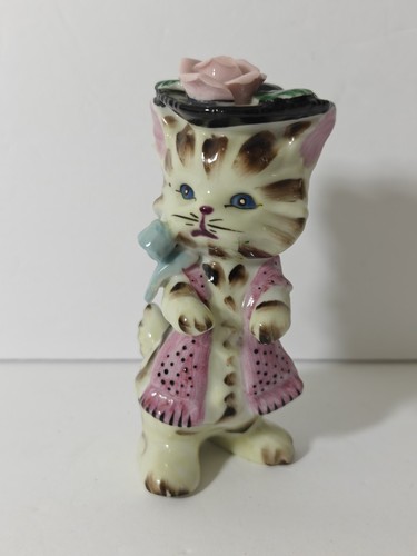 Statuina ceramica gatto