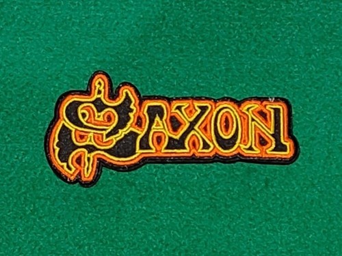 Saxon rock music patch sew - saxon,