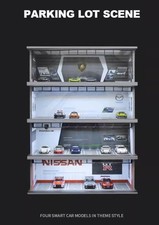 Diorama parcheggio luce led