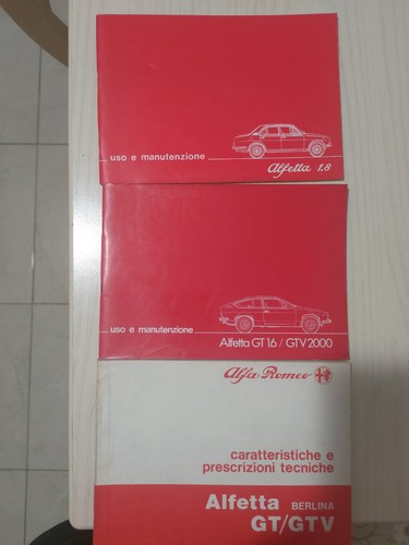 Lotto manuali originali