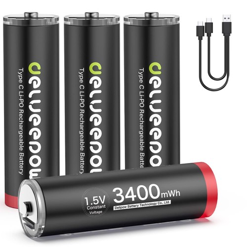 Batterie ricaricabili usb c - batterie,