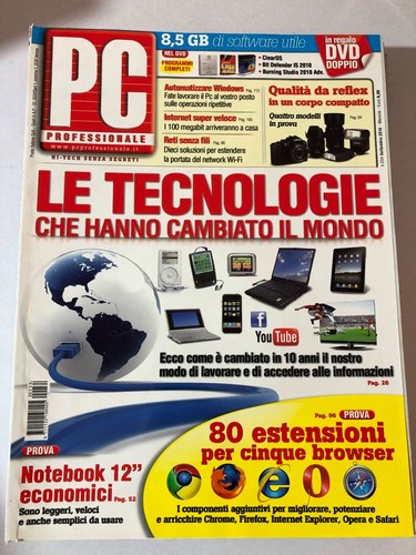 Rivista professionale 2010 - pc,