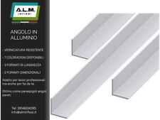 BARRA PROFILO ANGOLARE IN ALLUMINIO, DIVERSE SEZIONI E LUNGHEZZE