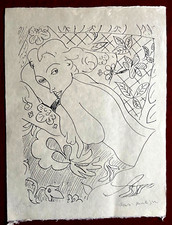 Henri Matisse Litografia hand