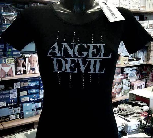 Shirt donna angel - donna, devil
