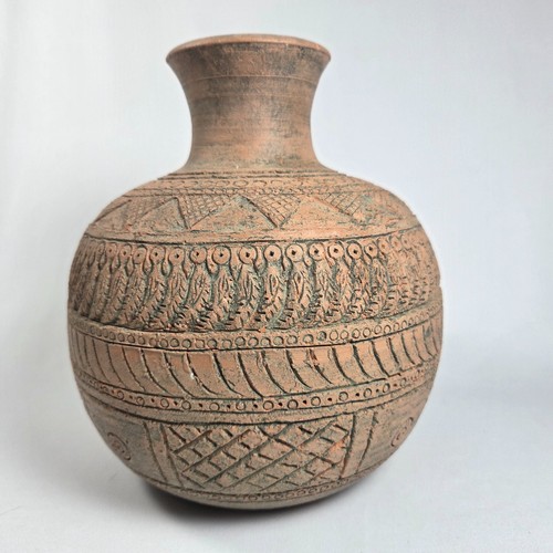 Vaso globulare terracotta - vaso,