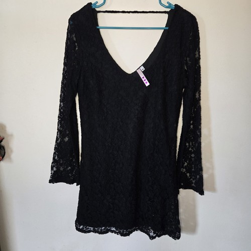 Abito pizzo nero gotico - abito,