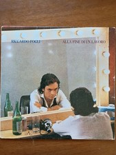 riccardo fogli "alla fine di un lavoro" 1980