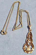 SolDor Gold Tone Celtic