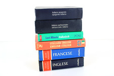 Lotto 6 Dizionario Tascabile VARI EDITORI ITALIANO INGLESE FRANCESE TED SPA SER