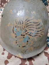 ELMETTO Italiano M33 Carabinieri grigio verde ww2 (F.b. s/m-7 g/v) tg. 57 (sp.s.