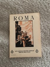 ENIT ROMA   rara Ediz. GUIDA TURISTICA DEPLIANT ANNI 30
