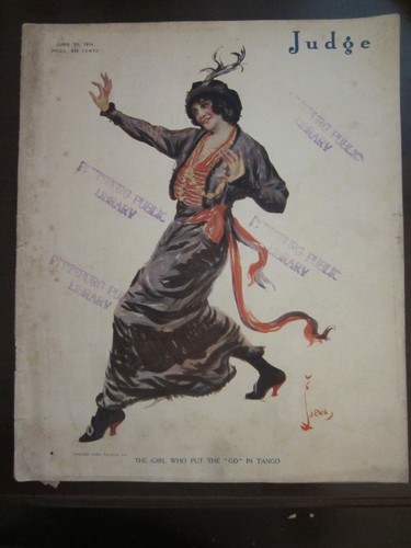 Judge magazine june 1914 - judge, the