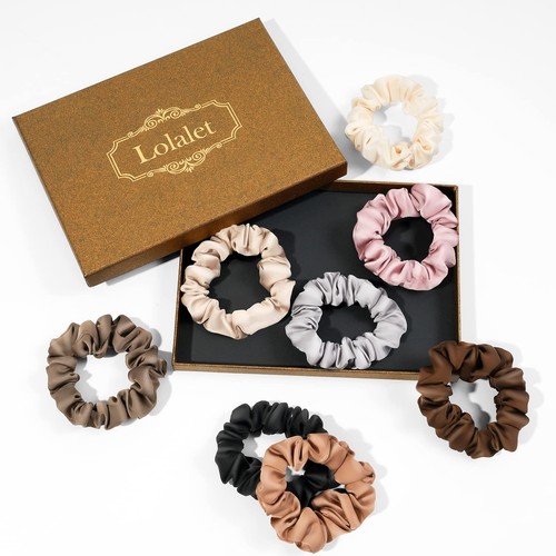 Scrunchies per capelli seta - scrunchies, 8