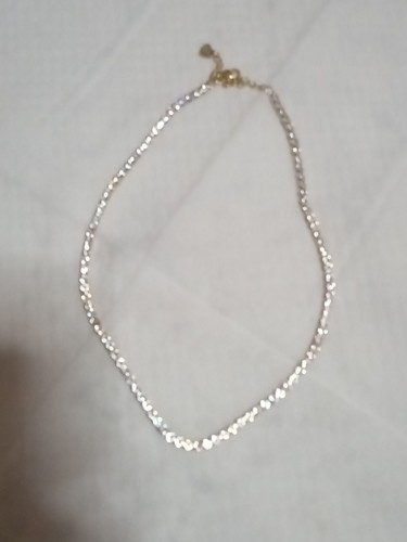 Collana girocollo acciaio oro - girocollo,