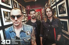 30 SECONDS TO MARS - A3 Poster 42x28cm - Fan Merch Plakat Jared Leto Sammlung