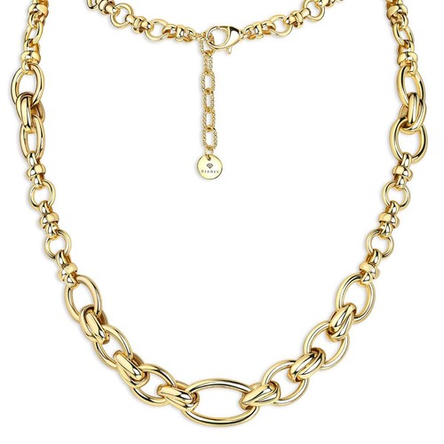 Collana lusso oro placcato - collana,