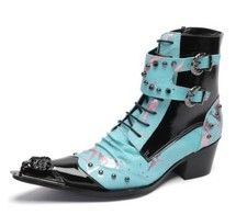 Stivaletto uomo moda punk