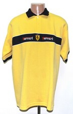 RACING FERRARI YELLOW POLO