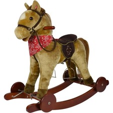 CAVALLO A DONDOLO PELUCHE CON