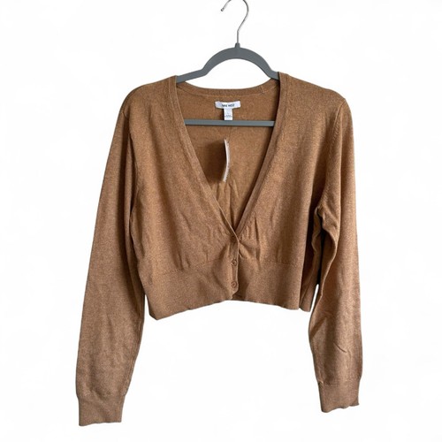 Cardigan con bottoni cropped