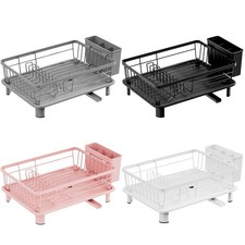 Banco Cucina Acciaio Inox Stendipiatti Compatto con Scarico