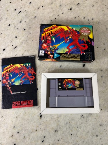 Super metroid snes completo - snes,