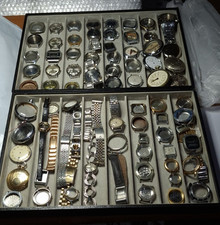 LOTTO BRACCIALI E CASSE OROLOGI LOT CASE & BRACELET WATCHES MONTRES UHREN SEIKO