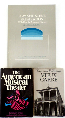 Lot vintage books plays - of,